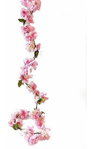 Artfen Flor De Cerezo Artificial Vid Plantas Colgantes Faux 0