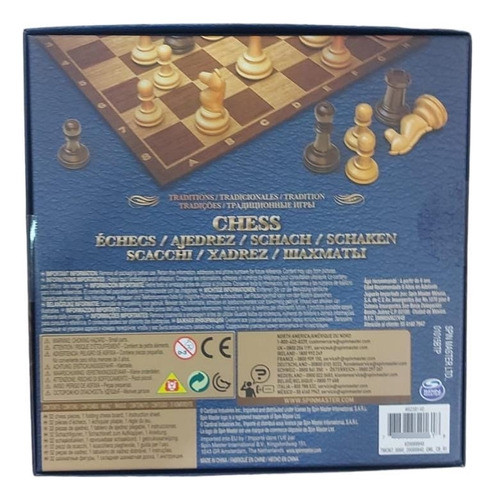 Juego Mesa Ajedrez Madera - Chess 1