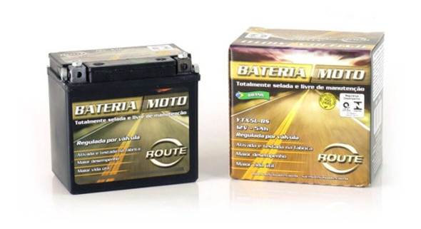 Bateria Route Honda Bross 125cc Ytx5l-bs Agm Phantom 0
