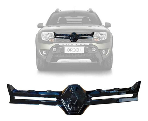 Careta Oroch Y Duster 2016 A 2020 Negra 0