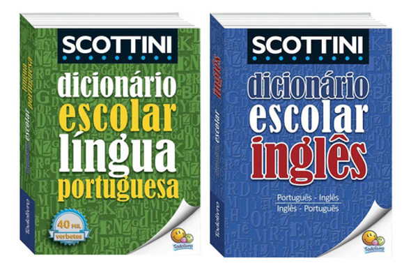 Kit Dicionário Português E Inglês Todolivro 0
