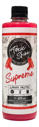 Shampoo Supreme Toxic Shine Lavado Super Espuma 600ml 0