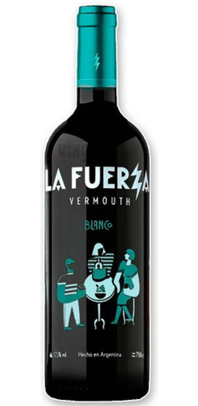 Aperitivo Vermouth La Fuerza Blanco 750ml Caja X6 Unidades 1