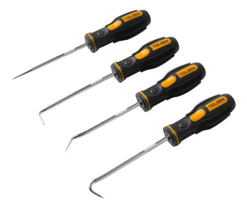 Punta Y Ganchos En Set 4 Pcs Tolsen 0