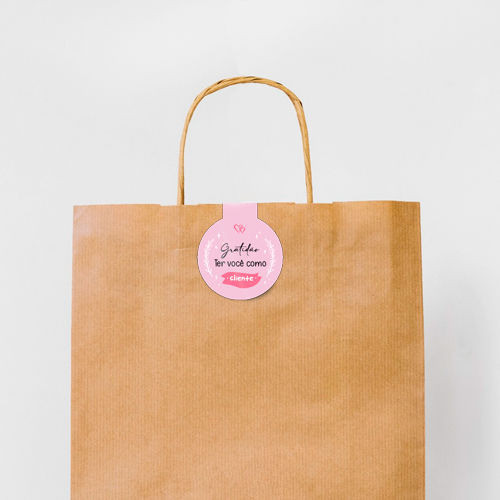 Adesivo Lacre De Embalagem  Personalizado 0