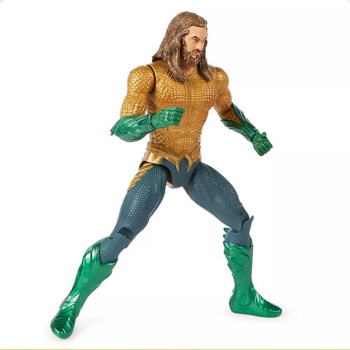 Muñeco Figura Aquaman Dorado 30 Cm 36807 Srj 1