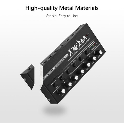 Mixer De Áudio Shell Guitar Para Linha De Abastecimento Tipo 1