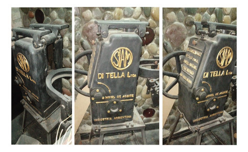 Bombeador Siam Ditella Industrial Eterno Doble Correa 0