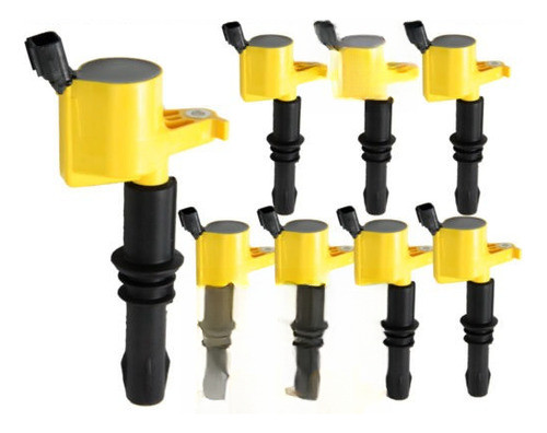8pcs Nuevo Amarillo Dg511 De Bobinas De Encendido Para Ford 0