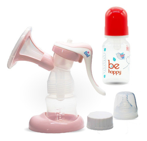 Sacaleche Copa Silicona Blanda + Mamadera Adaptable 0