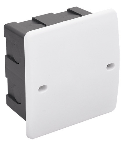 Caixa De Passagem De Embutir Bet Plásticos 120mm X 120mm X 9 0