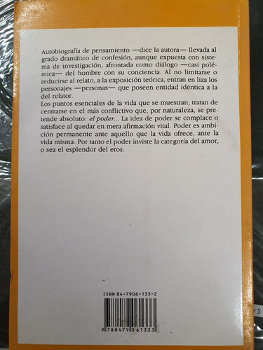 Libro:la Sin Razon- Rosa Chacel-novela 1