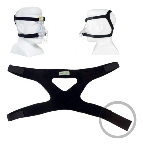 Fixador (headgear) (arnês) Máscara De 4 Pontas Cpap/ Bipap 1