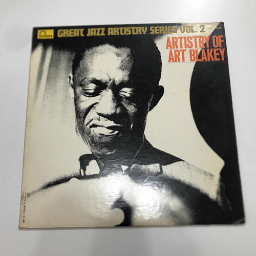 Lp- Artistry Of Art Blakey ( Great Jazz Artistry Série Vol 2 0