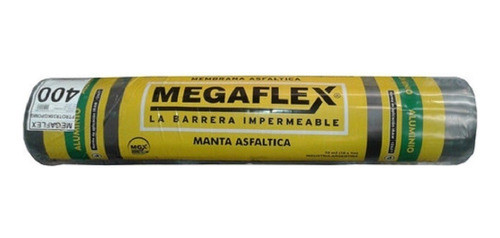 Rollo Membrana Asfáltica Con Aluminio Megaflex 0
