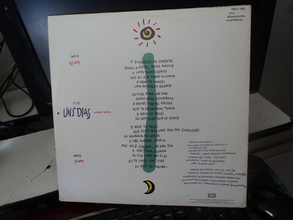 Lp Paralamas Do Sucesso-uns Dias-vinil Zerado Veja 1