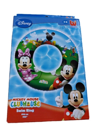 9 Boias Circular De Cintura Disney Mickey 56 Cm 0