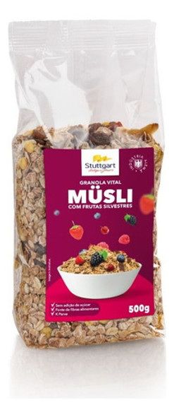 Granola Vital-müsli Com Frutas 500g - Importado - Cx 8 Unid 0 Granola Vital-müsli Com Frutas 500g - Importado - Cx 8 Unid 0
