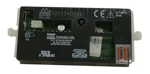 Display Controlador Metal Frio 020204d006 Novo 1