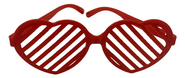 Lentes Cotillón Corazón, Pack X12 0