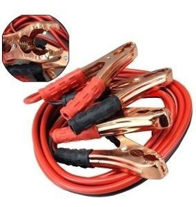 Cable P/bateria 400amp.x3m. Asaki C/pinzas (chicote) 0