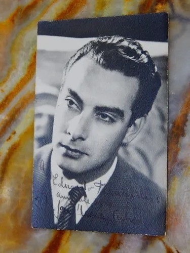 Jose Maria Gutierrez Fotografia Firmada Original Autografia 0