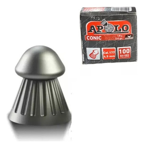 Balines Apolo 4.5 Mm X 100 Unidades Pack X 5 0