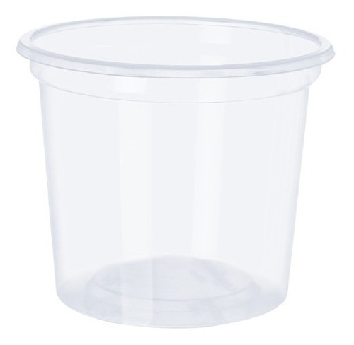 Pote Plastico Descartable 250ml X50u  Copobras Ppt250 C 1