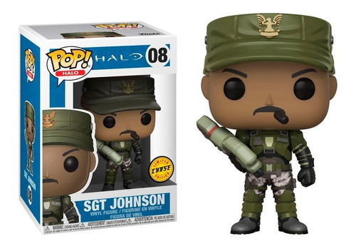 Funko Pop Halo Sgt. Johnson Chase 0