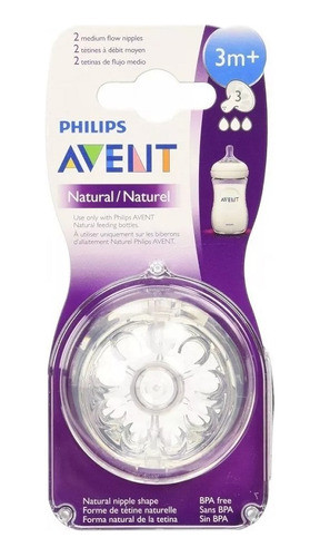 Nuevo Set Tetinas Avent Kit Combo Blister Para Bebes 3 Meses 0