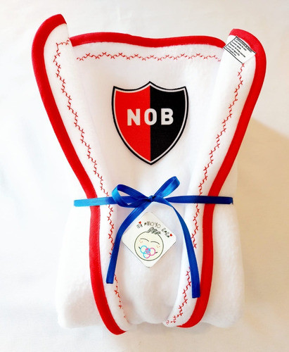 Manta Recién Nacido Cuna Colón Sta Fé Newells 1