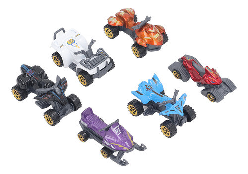 Conjunto De Modelos De Motocicleta Alloy, Escala 1:64, Praia 1