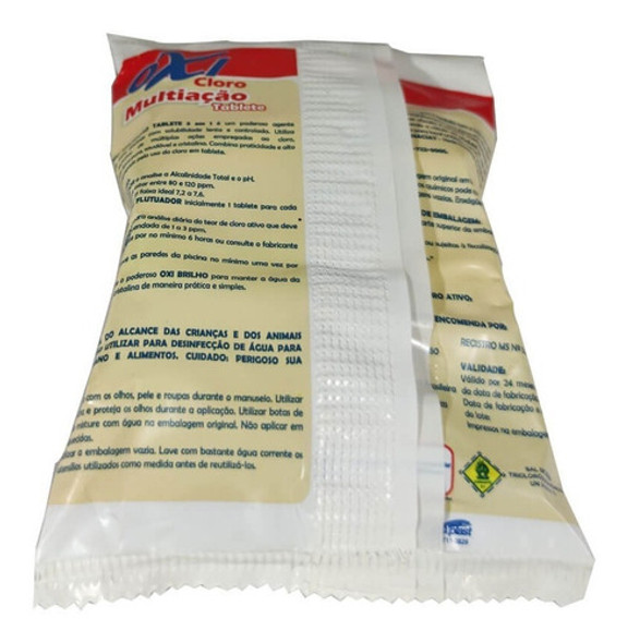 Kit Com 10 Pastilhas De Cloro Para Piscina - Igui 1 Kit Com 10 Pastilhas De Cloro Para Piscina - Igui 1