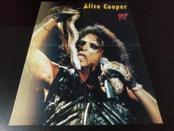Poster Bon Jovi Richie * Alice Cooper * 54 X 41 (r091) 1