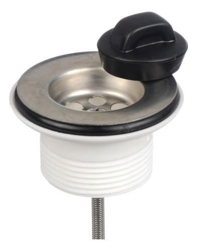 Sopapa Rejilla Desagote Pileta Baño Lavatorio 40mm Con Tapon 0