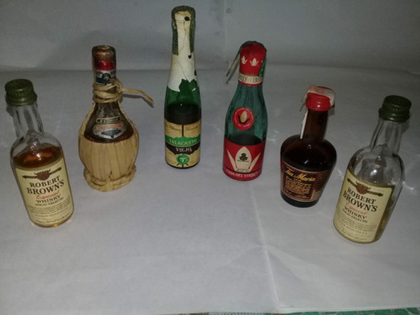 Botellitas Antiguas  Whisky - Vino -  Licor 0