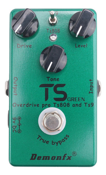 Pedal De Efeito De Guitarra Demonfx Tube Screamer 2 Em 1 Ove 0 Pedal De Efeito De Guitarra Demonfx Tube Screamer 2 Em 1 Ove 0