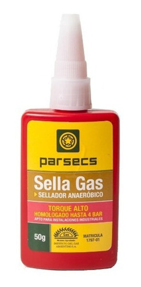 Sellador Anaerobico Gas 50cc Alta Resistencia Parsecs 0