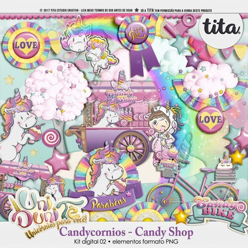 Imagenes Png Y Papeles Digitales Candycornios Pasteles T44 1