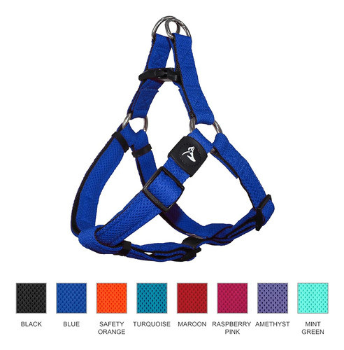 Kruz Pet Kza201-14xl Paso En El Arnés De Malla Para Perros S 1