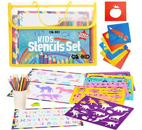 Plantillas De Dibujo Arte Conjunto Para Niños 200 Plantillas 0