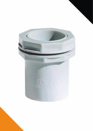 Conector Pvc Para Caño Diametro 20 Mm Genrod X50 Unidades 1