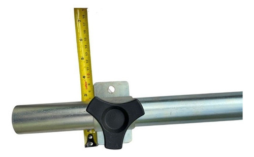 1 Macaco Roda Giratória Galvanizado 120kgs Promoção Reboque 1