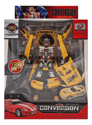 Robot Transformer Conversión Automovil 0