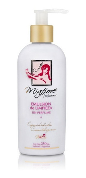 Emulsion De Limpieza Sin Perfume 250ml Fiorela Miafiore 0