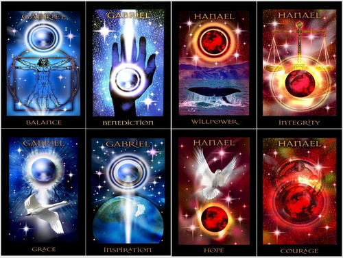 Oráculo Angels Of Atlantis  ( Simil ) Dorso Diferente 0