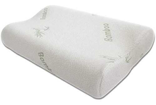 Almohada De Espuma Viscoelástica De Bambú Kimko, Contorno Ce 0