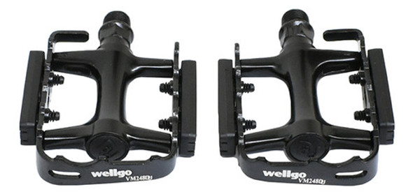 Pedales Mtb 9/16 Aluminio Wellgo 248 C/reflector 1
