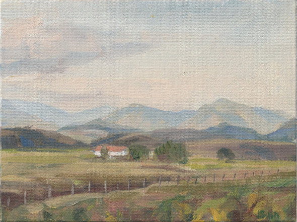 Quadro Pintura À Óleo, João Peixoto - Paisagem Com Montanhas 0