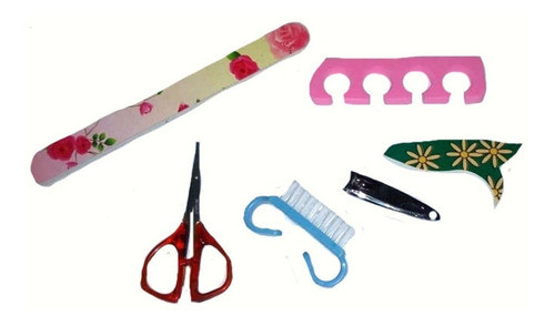 Set X 6 Arts De Manicura Para Manos Y Pies  Un Spa En Casa 0